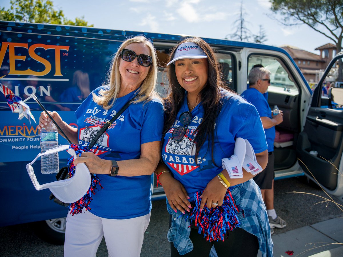 Meriwest's tweet photo. 🇺🇸 Celebrating our nation’s 250th anniversary at Morgan Hill #FreedomFest. 

Thank you to our staff, volunteers, and supporters who worked behind the scenes to make this day incredible. 🫶

#America250 #FourthOfJuly #USA https://t.co/iTUnIkEwfA