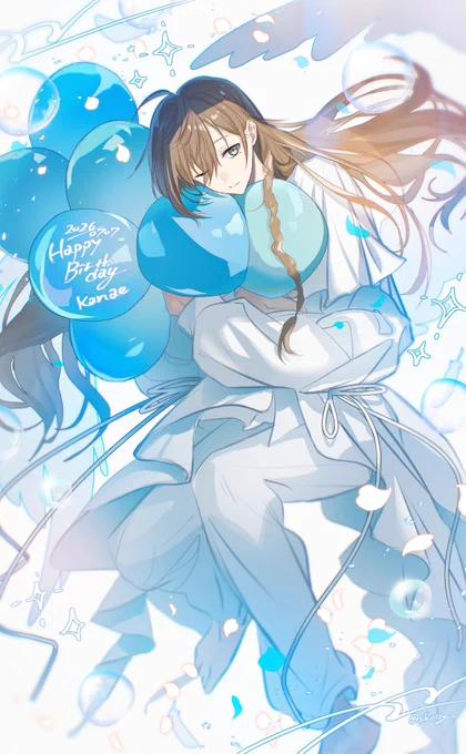#叶生誕祭2026 #かな絵 お誕生日おめでとうございます!