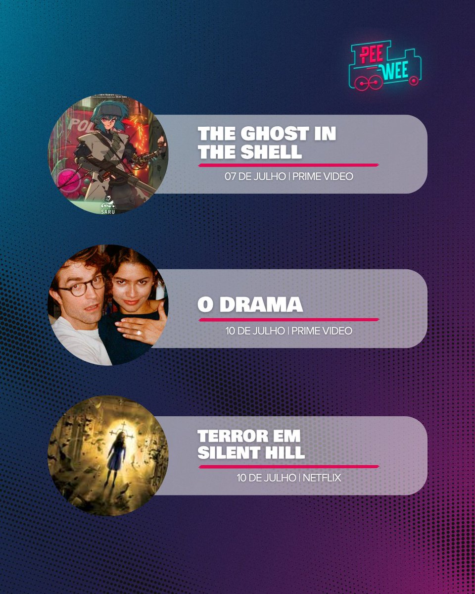 canalpeewee's tweet photo. Novidades dessa semana no cinema e em streamings.

E aí, melhor que a semana passada? https://t.co/yIVq9Wsn9f
