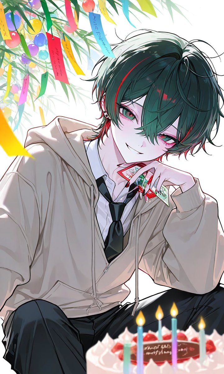ShiuL0_'s tweet photo. 七夕だし赫くんの誕生日なのでね https://t.co/6ZyoIQW83r