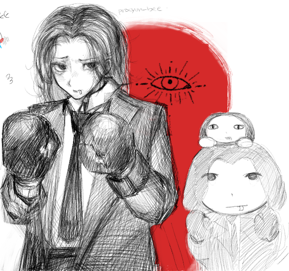 procyon_bee's tweet photo. #キタニタツヤを描画せよ
sketch 👁️👁️💦💦💦 https://t.co/DojJcOQCwH