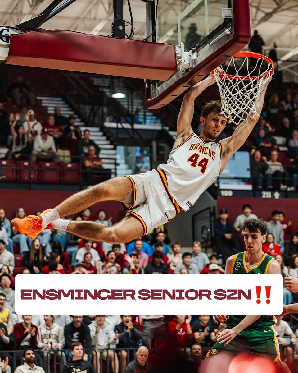 SantaClaraHoops's tweet photo. 4️⃣4️⃣’s last dance loading🔜 @JakeEnsminger 

#StampedeAhead https://t.co/QYF5PyAANb