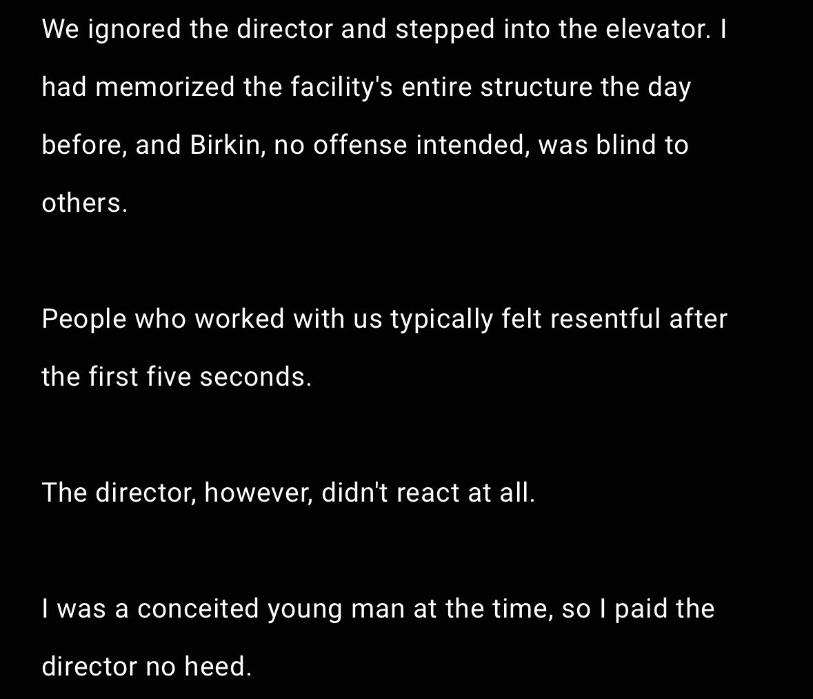 saotoruu's tweet photo. i love that wesker and birkin are canonically insufferable to work with in the lab lmao truly the bitchiest coworkers https://t.co/vrhCJUwKtn