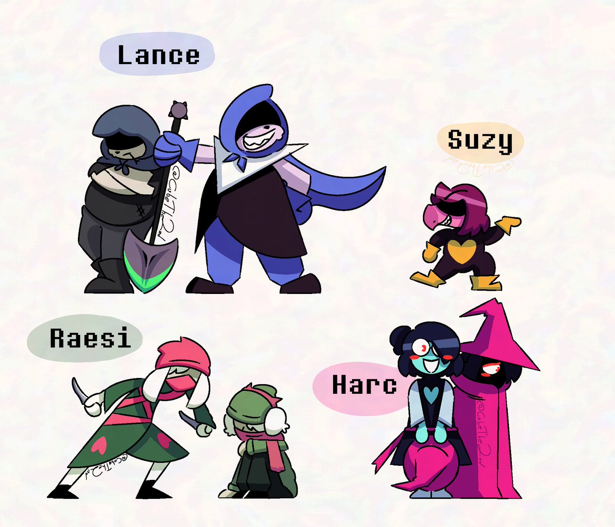 Cube! DELTARUNE SPOILERS tweet media