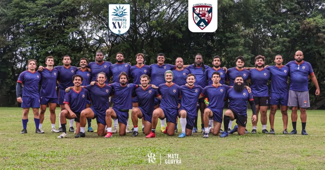 CariocaRugby's tweet photo. FLUMINENSE 2026 ☀ | O Carioca enfrentou o Rio Rugby na terceira rodada do Fluminense

Após um jogo duro, os jaguares fizeram dois tries, num jogo que terminou 32 x 10 pro Rio.

Seguimos trabalhando duro para entregar uma boa campanha em 2026! PRA CIMA, CARIOCA! 🏉🐆

#rugby https://t.co/tPcPgBD9db