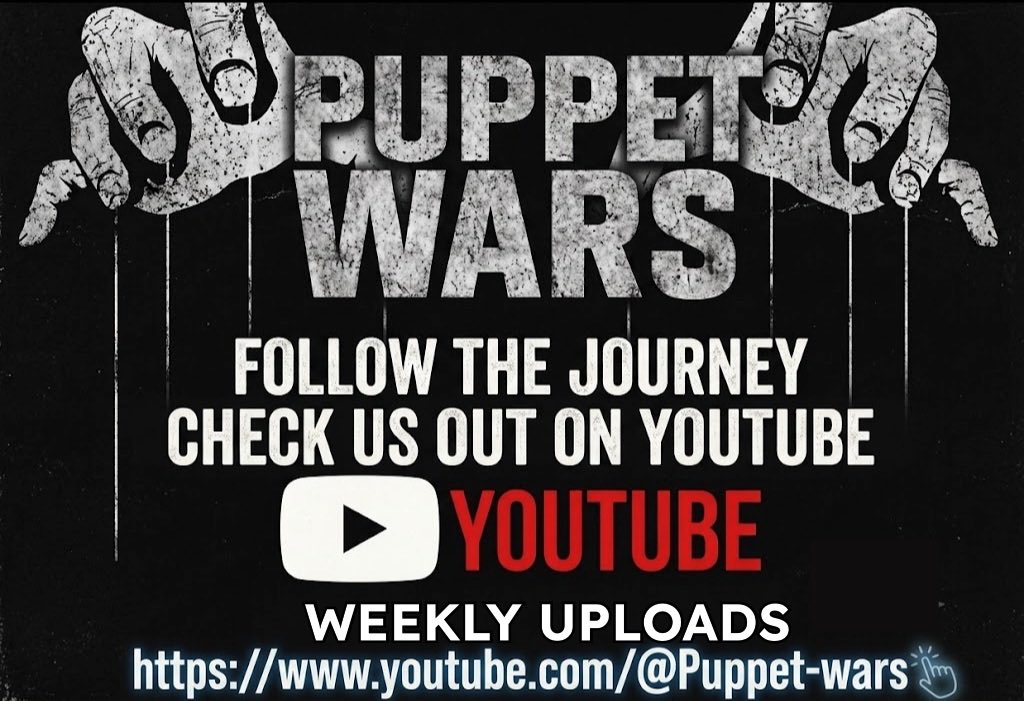 puppet_wars's tweet photo. The Puppet Wars vault is officially opening! 

We’re excited to announce that we’ll be uploading our backlog of matches to YouTube with weekly uploads, bringing you along for the journey and sharing the history of Puppet Wars.

First full match up now

https://t.co/MgolgsZbuz https://t.co/7jIyXZqk4x