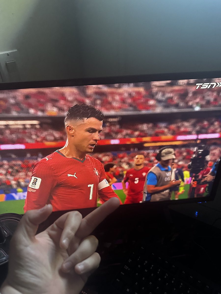 OTwithCoogy's tweet photo. I waited for the day I’d feel sorry for Ronaldo. Still waiting #PortugalVsEspaña https://t.co/1L3zxUouCS