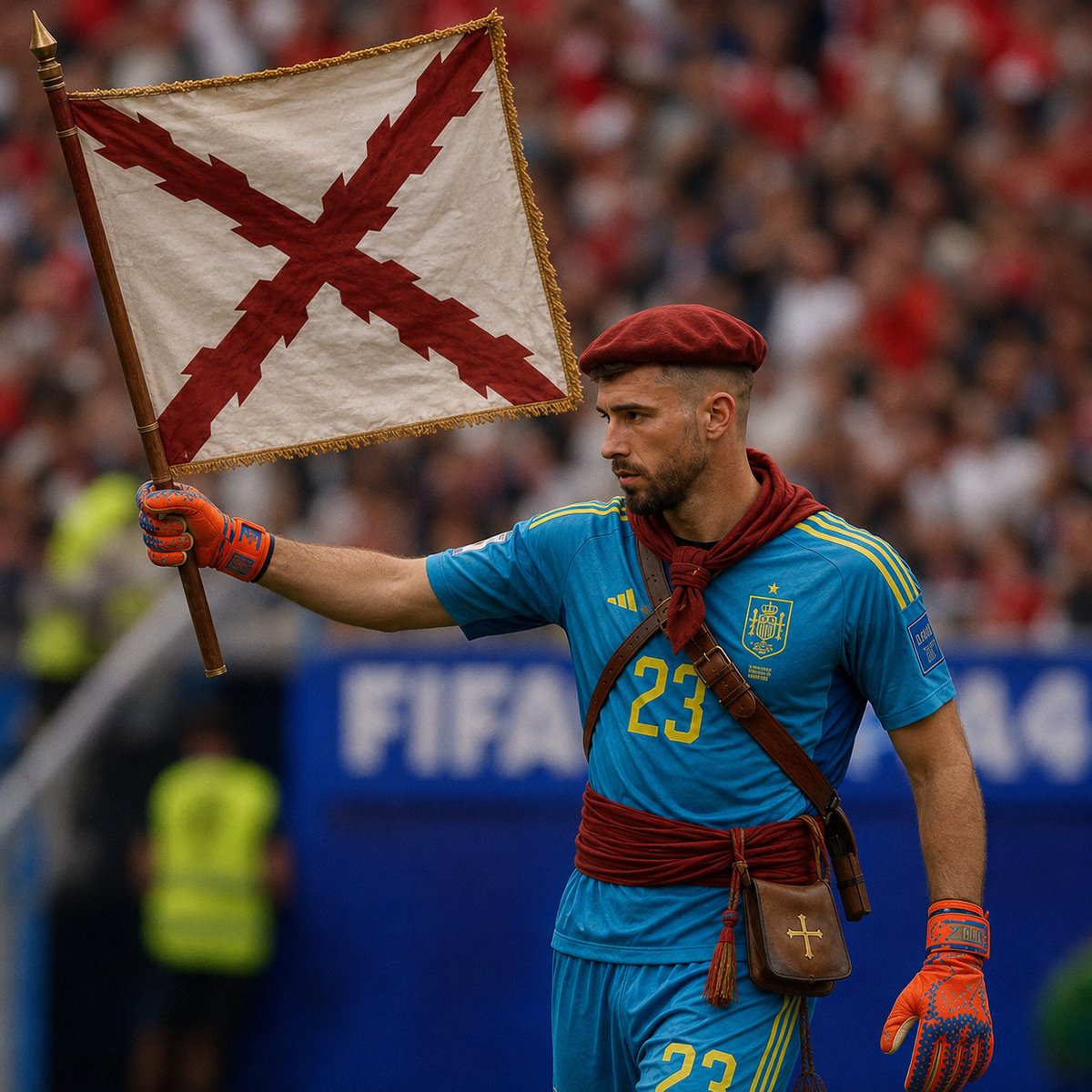 ElyonMan's tweet photo. "Para ir a la guerra, a mí dame a un vasco".
Y nos dieron a tres. https://t.co/nSif4P4cQc