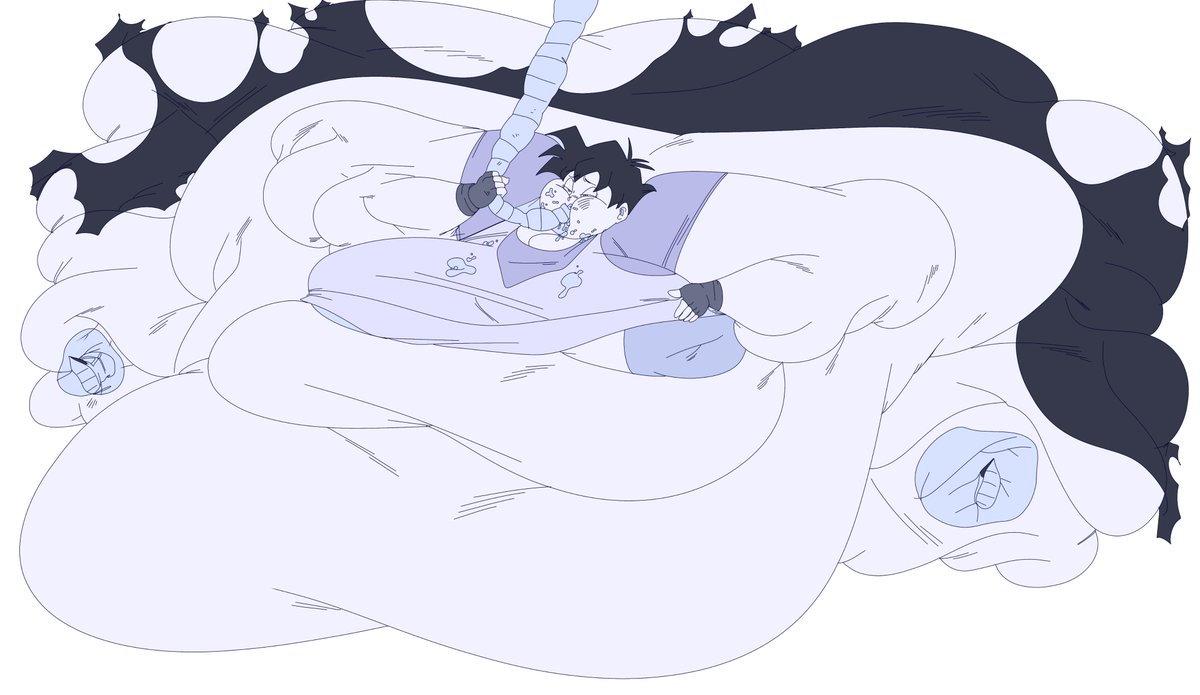 vbUnknown2347's tweet photo. Videl B/W Comm for @musicEnjoyer316 :> https://t.co/2o3zEC7BVJ