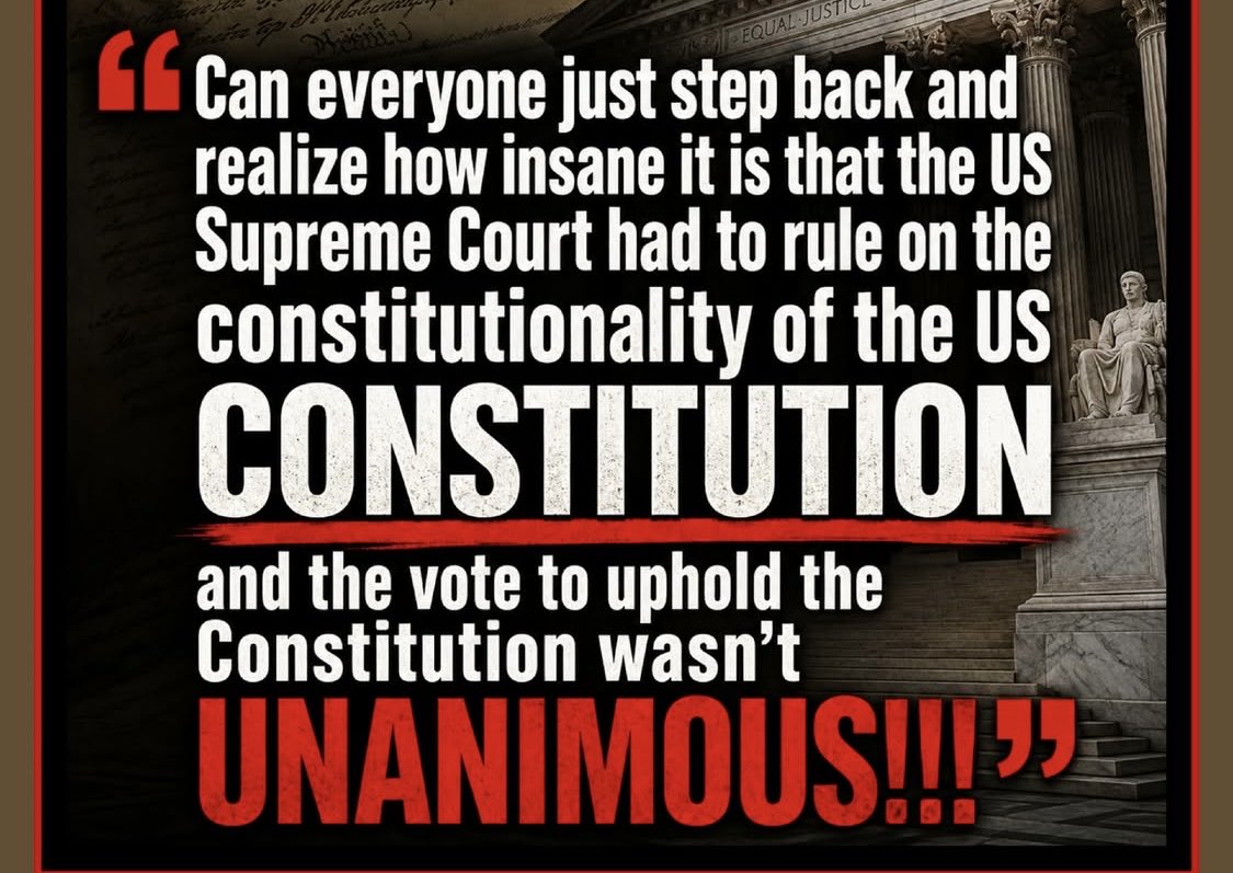 BellaFestiva's tweet photo. The #unSCOTUS #judges who  did #not want to #uphold the #Constitution should be #RECALLED. That’s #their #fuckingJob! https://t.co/3FcTI3Hff7