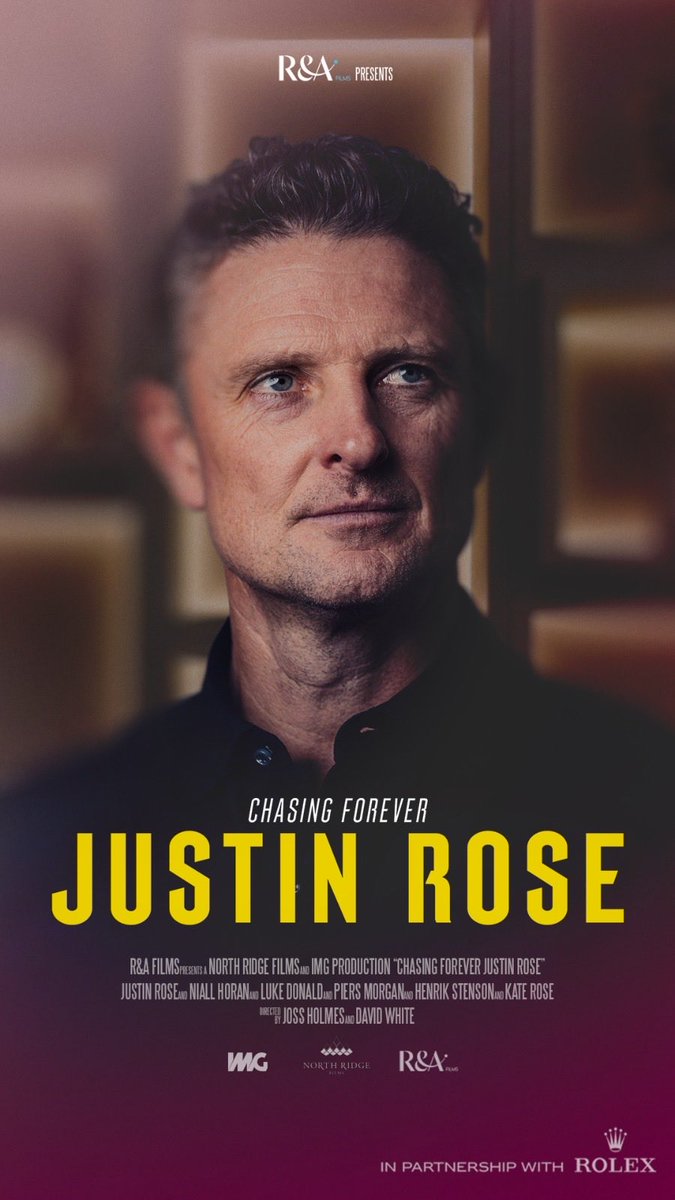 Justin ROSE tweet media