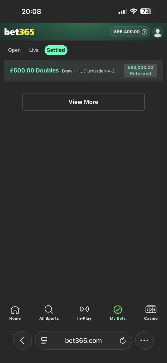 wyatt_Tips's tweet photo. Winning is what we do! ✅ Congratulations to our VIP member on this outstanding £93,000 return. Join the next winning drop by contacting https://t.co/fvUQImoZg0

https://t.co/MbacEqpolw https://t.co/SsIoet43hS