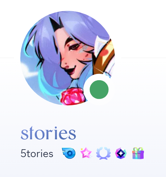 _5tories's tweet photo. dropping my discord if anyone wants to add ദ്ദി◝ ⩊ ◜.ᐟ.ᐟ https://t.co/r1wLDwiGKm