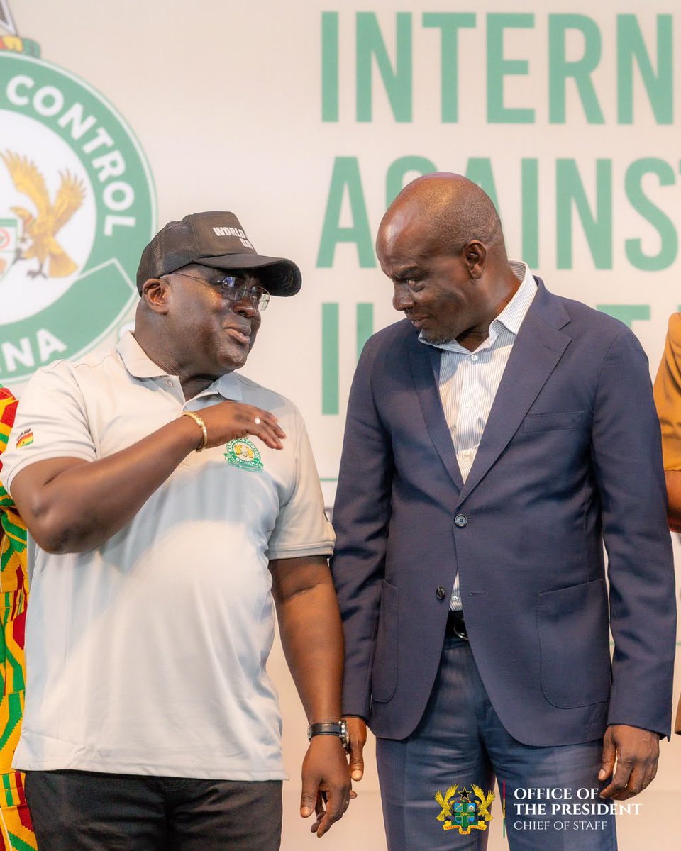 JDebrahofficial's tweet photo. Representing H.E. President @JDMahama, I was honoured to join stakeholders to commemorate #WorldDrugDay2026, reaffirming Government's commitment to preventing drug abuse, combating illicit trafficking and creating opportunities that empower Ghana's youth.  #ResettingGhana https://t.co/BaEd3tct2b