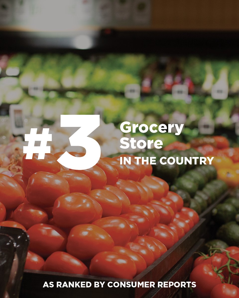 Heinens's tweet photo. 🏆 THE RESULTS ARE IN: Heinen's is ranked as the #1 Grocery Store in the Midwest &amp; the #3 Grocery Store in the Country, according to Consumer Reports. 

🔗 Read more: https://t.co/0J8iHMUjcV https://t.co/eFTI5N0iRJ