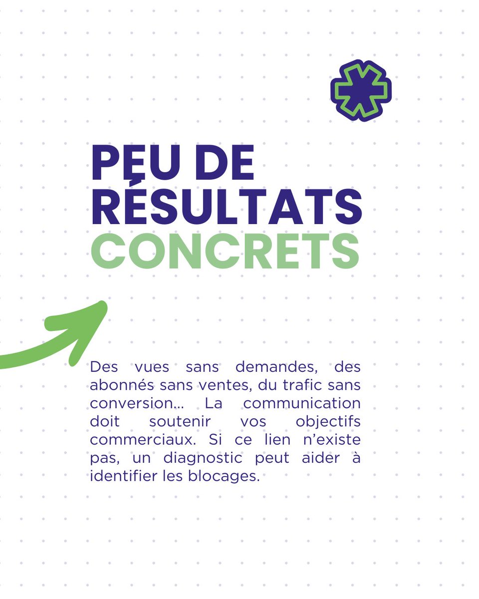 Yalamcomm's tweet photo. Publier régulièrement ne garantit pas forcément des résultats. 
Dans ce post, découvrez 4 signes qui montrent que votre communication a besoin d’être repensée pour gagner en impact, en clarté et en performance.
#Marketing #StratégieDigitale #CommunicationDigitale #BusinessGrowt https://t.co/labeMMHPeQ