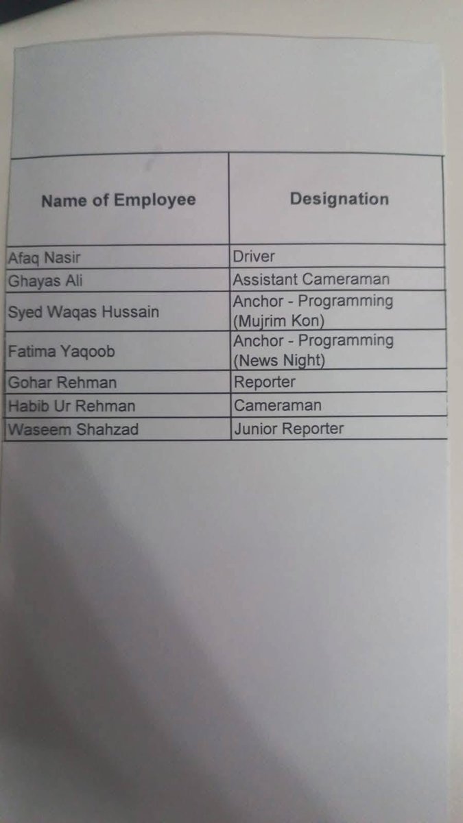 gabolizm's tweet photo. 36 journalists were sacked from Rohi TV Multan. Journalists face layoffs, delayed salaries and growing job insecurity. No government has introduced effective protections for media workers. A free press cannot survive without protecting those who produce news. #PressFreedom https://t.co/x7Vdx2rp2A