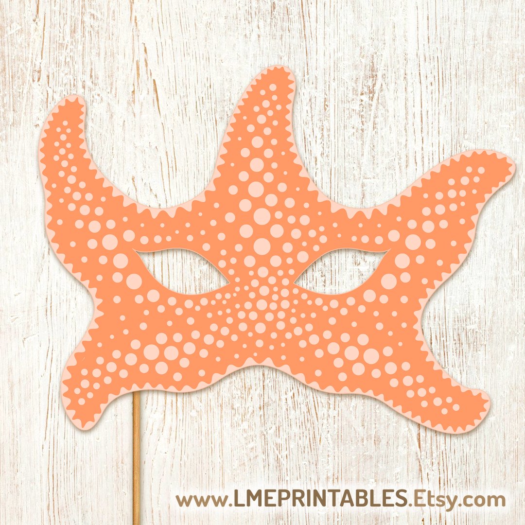 lmeprintables's tweet photo. Starfish Printable Mask Halloween Costume Sea Animal Life Monster Kid Adult Ocean Coral Pool Party Favor DIY Game Carnival Photo Booth Prop https://t.co/XYRZIbNpwK via @Etsy #poolpartymasks #starfishprintablemask #starfishcostume #summerpartytheme #summerwithkids #seaanimalmasks https://t.co/GsN4pJrGCJ