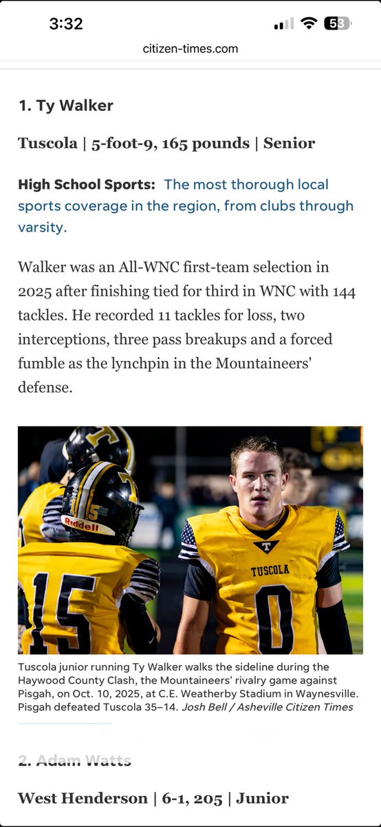 Ty__Walker's tweet photo. Feels good to be the #1 returning linebacker in western nc!
Got a lot of big things to come this year people are gonna figure out who Tuscola Football is! https://t.co/y17z3Dc06D