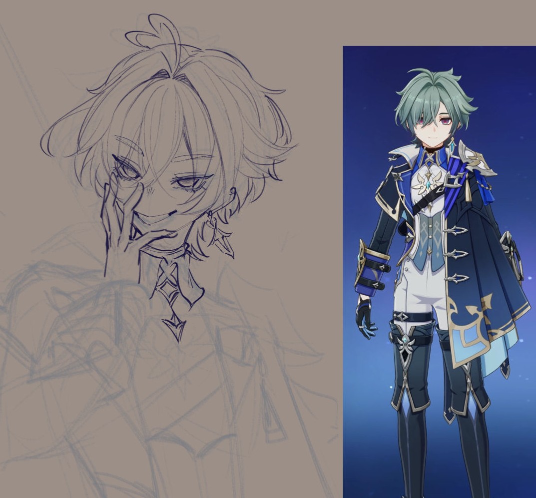 hailablaze67's tweet photo. Another Lohen wip, unfortunately sleep is a thing, so he gotta wait until tomorrow aaaaaaa https://t.co/zagzESeeZM