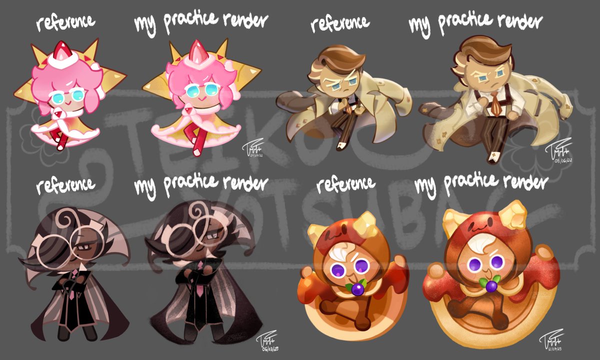 YotsubaTeiko's tweet photo. comp of my crk stuff #cookierunfanart https://t.co/35ct9GNKxP