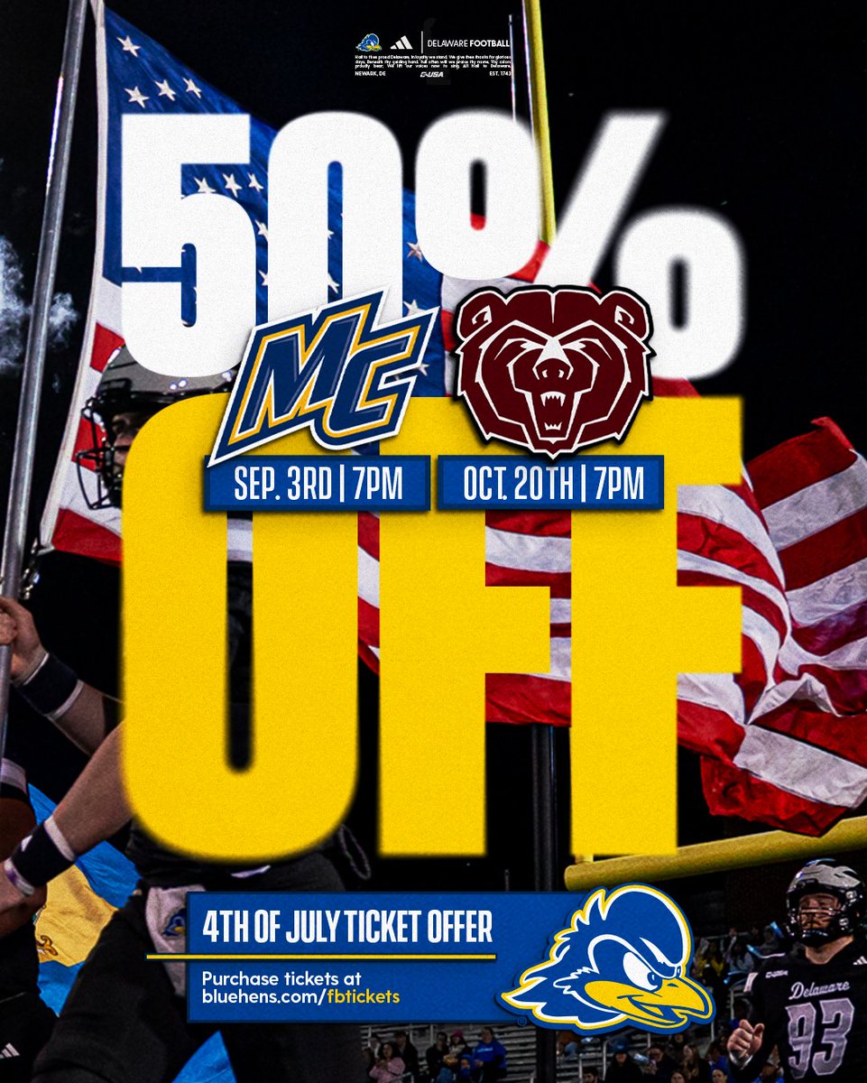 Delaware Fightin' Blue Hens tweet media