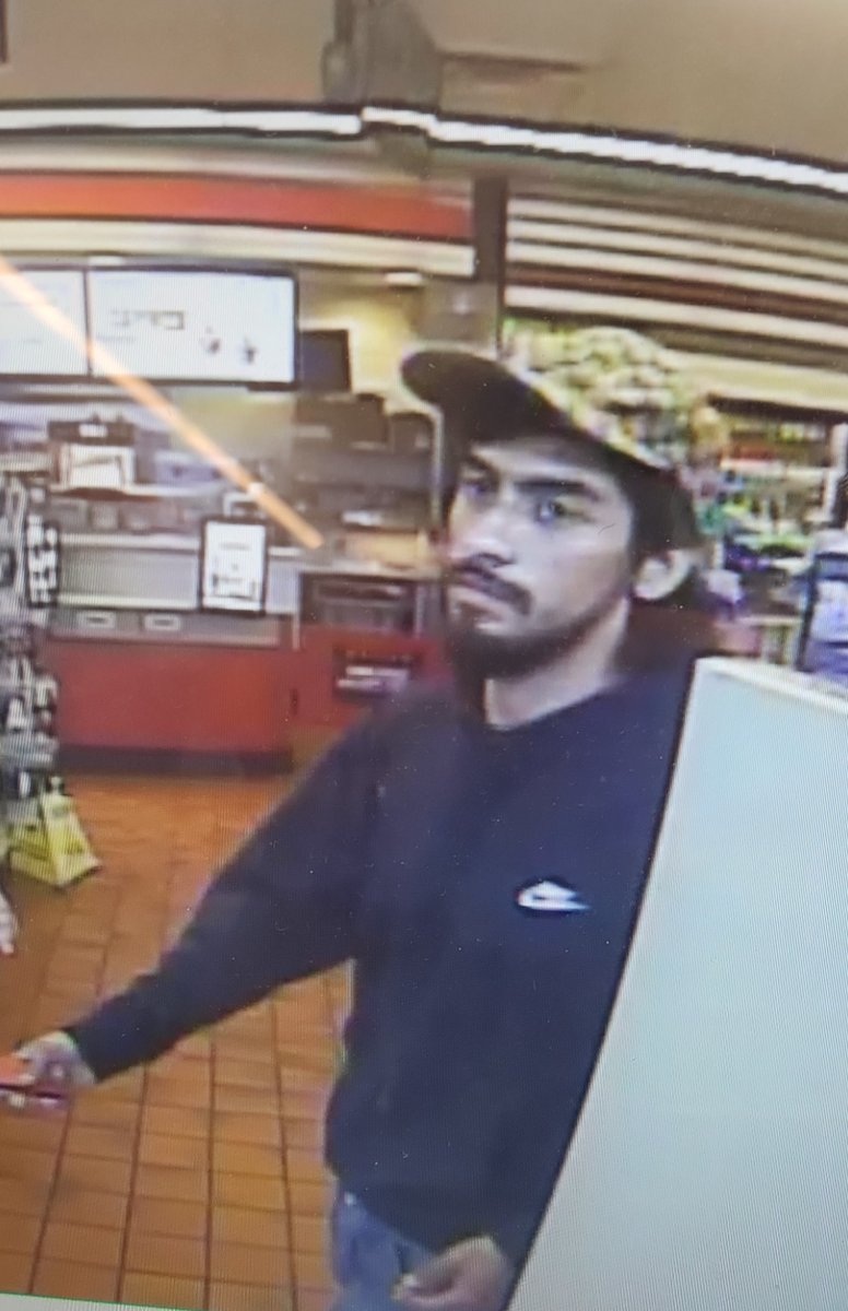 TulsaPolice's tweet photo. PERSON OF INTEREST - Can you identify them?

Tulsa Police Financial Crimes Detectives are trying to identify the person seen on video using a stolen credit card at QuikTrip.

On June 29, 2026, around 4:30 a.m., the victim made a purchase at the QT near 31st and 129th East Ave. As she walked out, she unknowingly dropped her wallet at the front door.

Video shows someone pick up the wallet and leave the area with a group of people outside the store. Later that day and the following day, several transactions were made using the victim’s credit card at the same QT, both at the register and at the gas pump.

Do you recognize the person seen in these screenshots? If so, please call Tulsa Crime Stoppers at 918-596-COPS. Reference case 2026-030394.