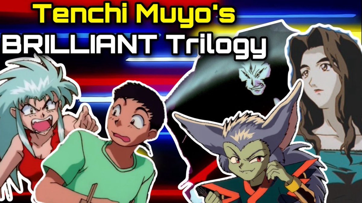 lad_nerdy's tweet photo. Now that Tenchi Muyo has the possibility of another entry, I think it’s a good time to put forward my video on the Tenchi Universe movies again. (1/2)

https://t.co/v3aOXvVzoH https://t.co/J3xheWMW79