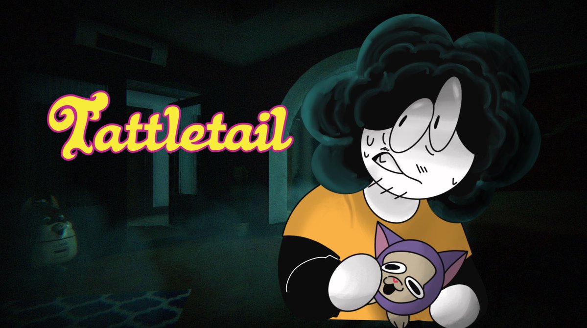 britishsluggirl's tweet photo. I’ve gone out of my way to make a thumbnail for a future larp strem! Here it is (idk if Larp will play tattletail but you never know!) @_SrLarp_ https://t.co/ysVmyK8vkM