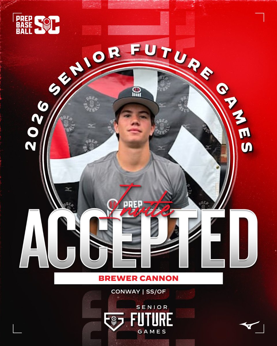 PrepBaseball_SC's tweet photo. ⭐ 𝐈𝐍𝐕𝐈𝐓𝐄 𝐀𝐂𝐂𝐄𝐏𝐓𝐄𝐃 ⭐ 
'27 Brewer Cannon is headed to Lakepoint with #TeamCarolina for the #PBSFG26👀 #LittleOleSC #BeSeen

@blcannon5 https://t.co/1VOZEvJqBr