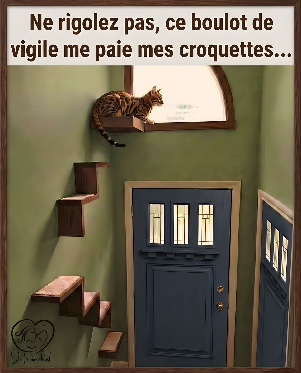 jtmchat's tweet photo. Rejoins la famille Je t'aime Chat 🐾 👉 @jtmchat |
........#ChatsDeFrance #VieDeChat #AmourDeChat #ChatDuJour #Ronron #ChatLovers #UniversDesChats https://t.co/Mjm3zLomIQ