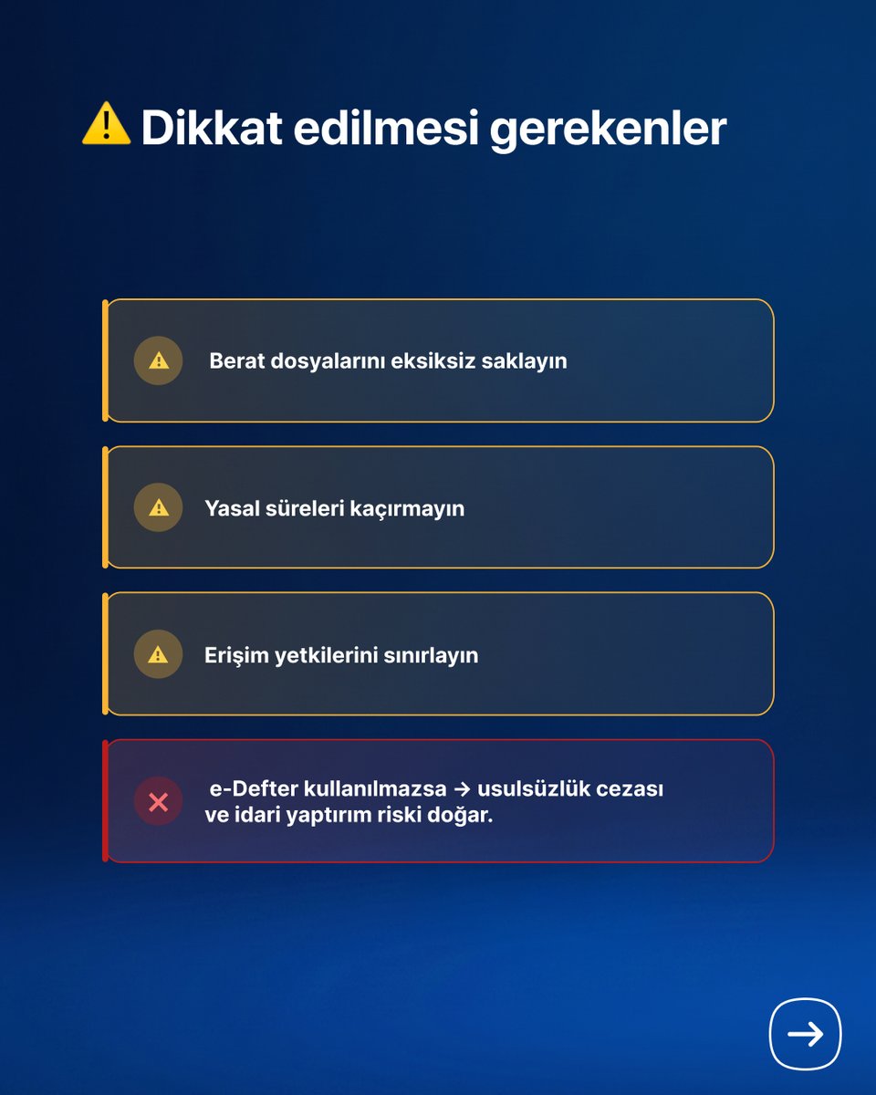 jestiyon's tweet photo. Geleneksel kâğıt defterleri rafa kaldıran e-Defter sistemi; işletmelere hem maliyet tasarrufu sağlıyor hem de muhasebe süreçlerini tamamen dijitalleştiriyor.

📌 Yazının tamamını okumak için biodaki linke tıklayın! 

🔗 https://t.co/VAVvUNtaY0 https://t.co/wty90d1GTj