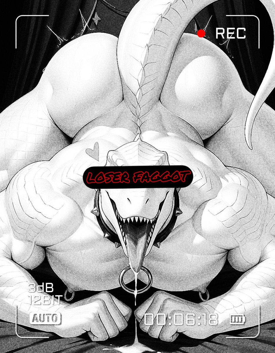 Jurassic_Loser's tweet photo. @Tra1ner_Breed3r @FOX_204_195 •Vorlage, then, consumed by lust and the desire to have a chance to be the great Equine's whore, decides to record a video admitting everything•

YES! I AM NOTHING BUT A WEAK AND FAILED FAGGOT! I AM JUST A WHORE WHO ONLY WANTS TO BE RAPED AND TREATED LIKE A MARE BY A BIG HORSE! https://t.co/smZGh2wsw5