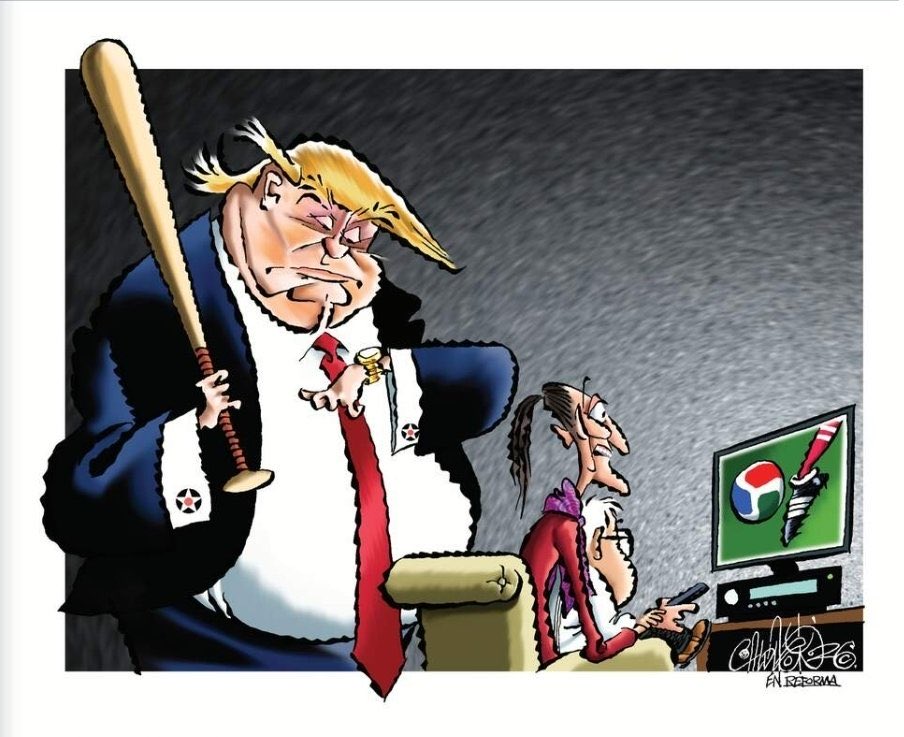 RaulSan86032286's tweet photo. @GuacamayanLeaks @Claudiashein La presidenta puede insistir en hablar de García Luna todo el tiempo que quiera, pero Mr. Trump insiste en que entregue a Rocha Moya…(la inteligencia de la presidenta no es mucha, pero la paciencia de Trump aún lo es menos…tic tac..,tic tac…😑 https://t.co/5bWu7skOEP