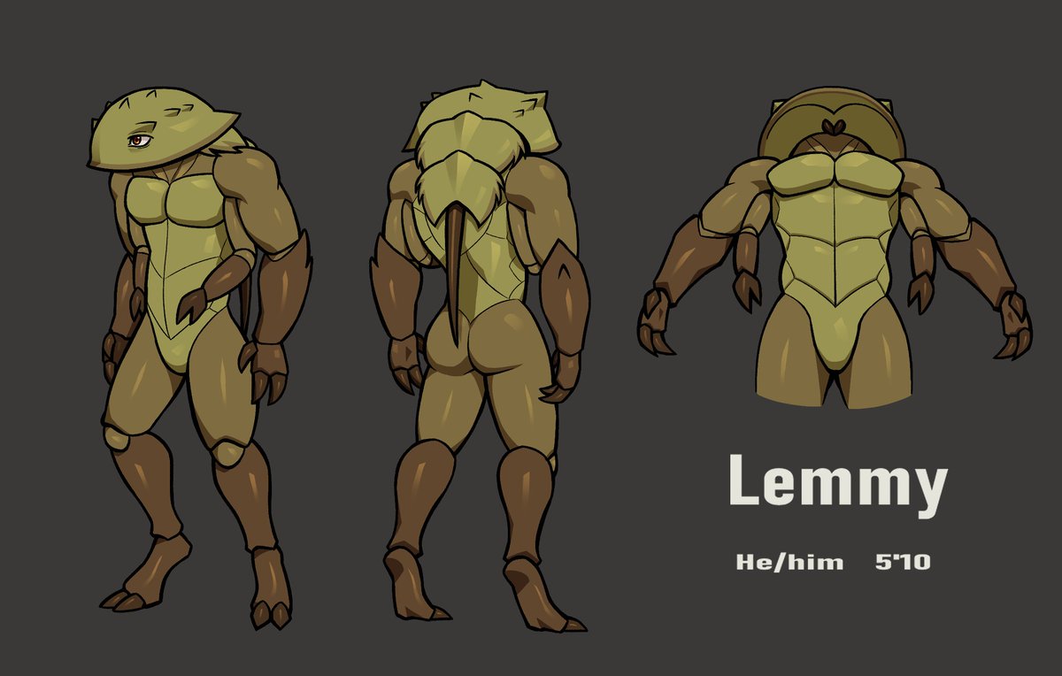 FernDragon's tweet photo. Horseshoe crab commission https://t.co/IWygJQdy3n