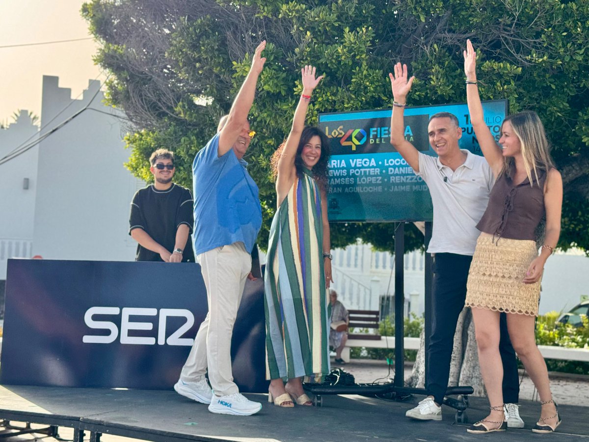 CabLaPalma's tweet photo. 👏 Acompañamos la recuperación de LOS40 Fiesta del Agua, una cita que vuelve con más fuerza que nunca.

🎵 Seguimos respaldando eventos que ayudan a recuperar actividad, confianza y vida en Puerto Naos, uno espacios más queridos de nuestra isla. https://t.co/0js7Fgxr7I