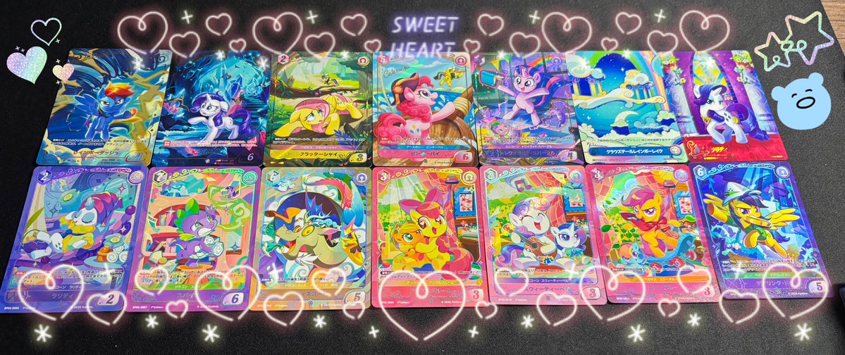 2箱目❣️🦄🪽 CRパラレルとプロモ、ダブっちゃった🥲 まぁかわよい
