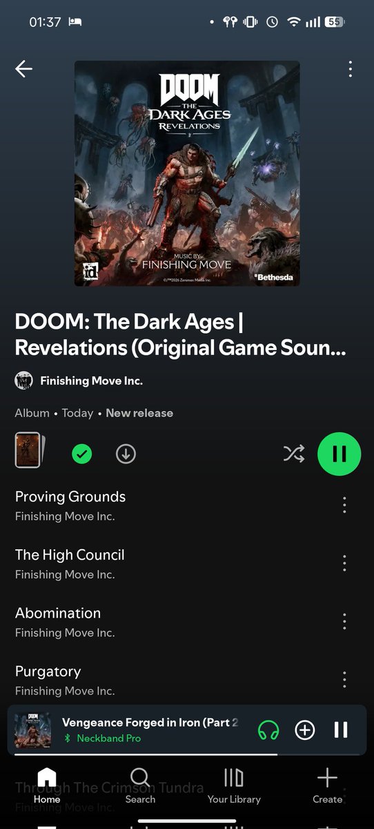 maximumsohan's tweet photo. Man the cinematic rock vibes of this album is off this world. 🤯 @fnshing_move you guys cooked so hard! ❤️ https://t.co/vNmDwXxiyM