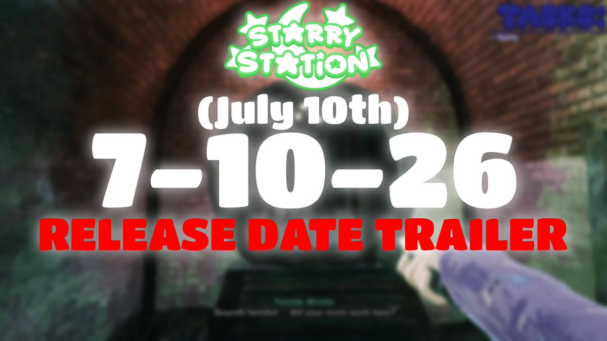 LunarTechStudio's tweet photo. The Final look at Starry's demo...
THE FINAL RELEASE DATE TRAILER DROPPING... 7/10/26 (July 10th)
---
#horrorgaming #indiegame #indiedev https://t.co/viUwQgRA5r