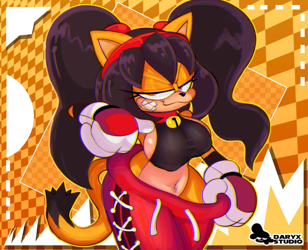 MasterTigress05's tweet photo. Ok I’ve been gone for a while so here’s a little fun game with Whisper, Rouge, and Honey! https://t.co/0yNslSWquI