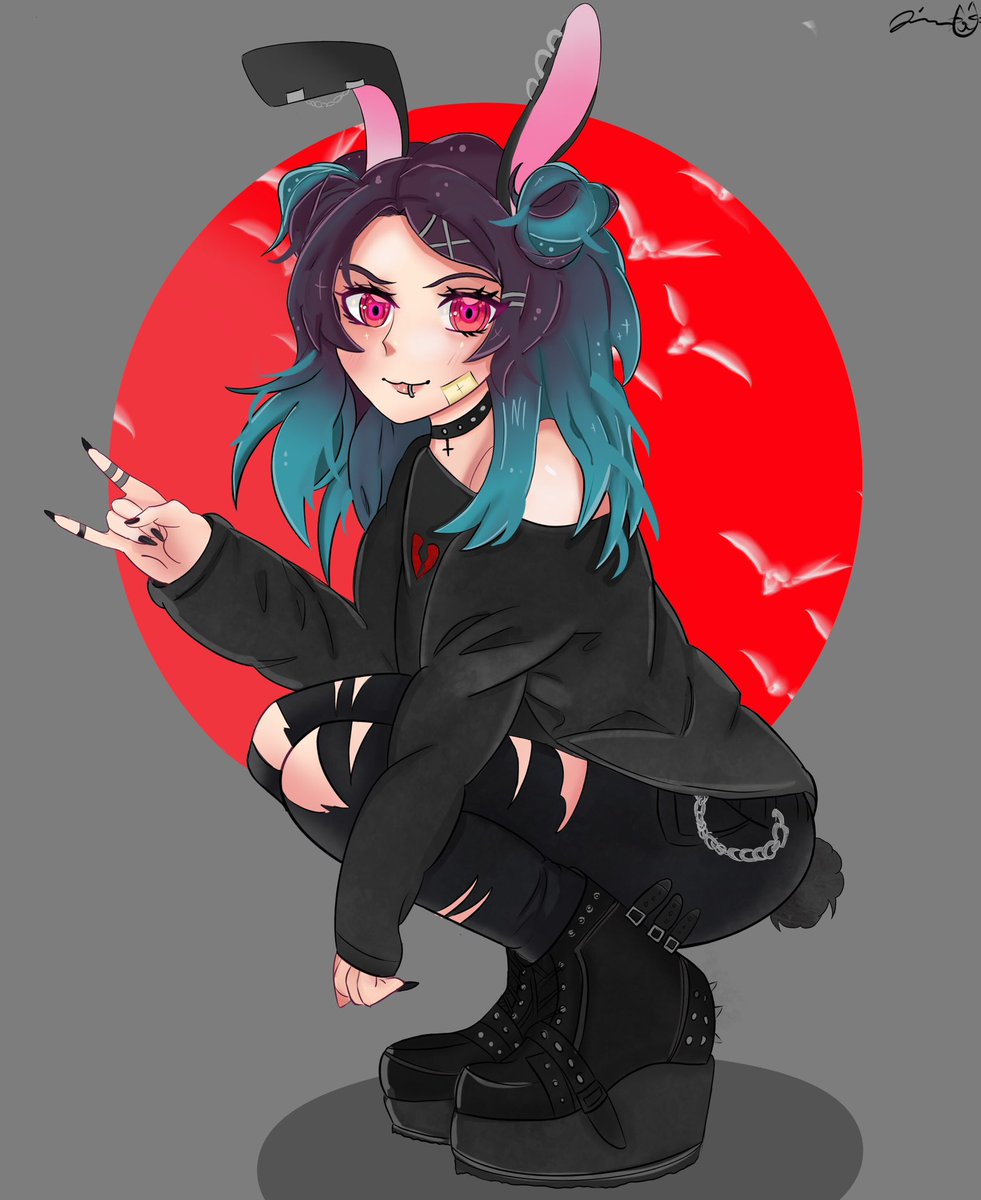 YamiBonneko's tweet photo. My oc Bonneko! https://t.co/Xwz2YDMJGs