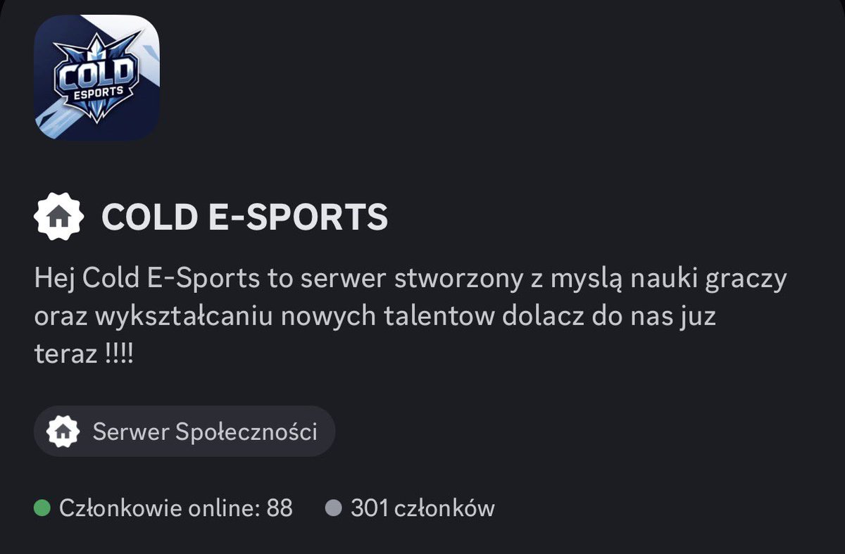 Cold E-Sports tweet media