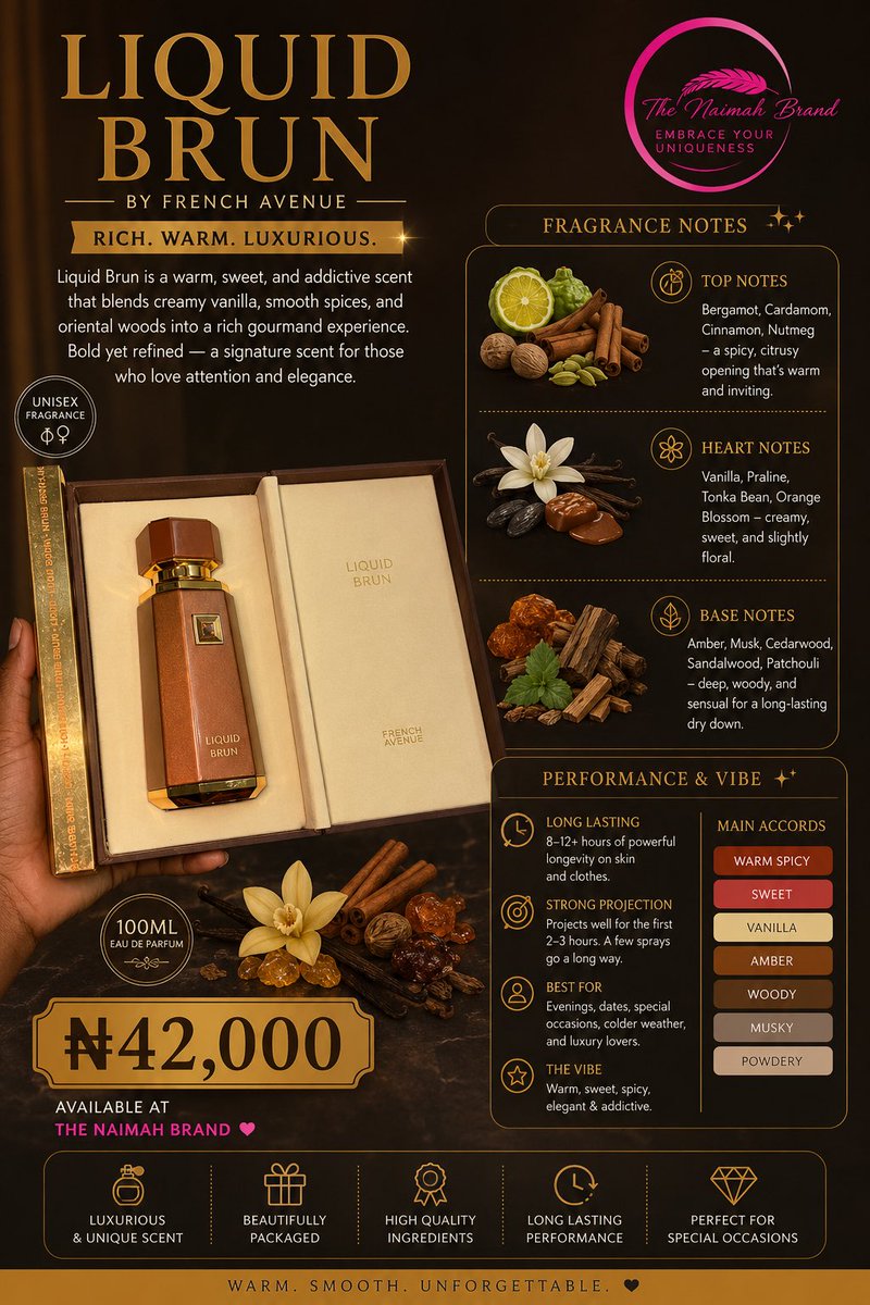 NaimahSambo's tweet photo. All perfumes are available as seen with everything you should know about the perfumes https://t.co/R60bWop8g6