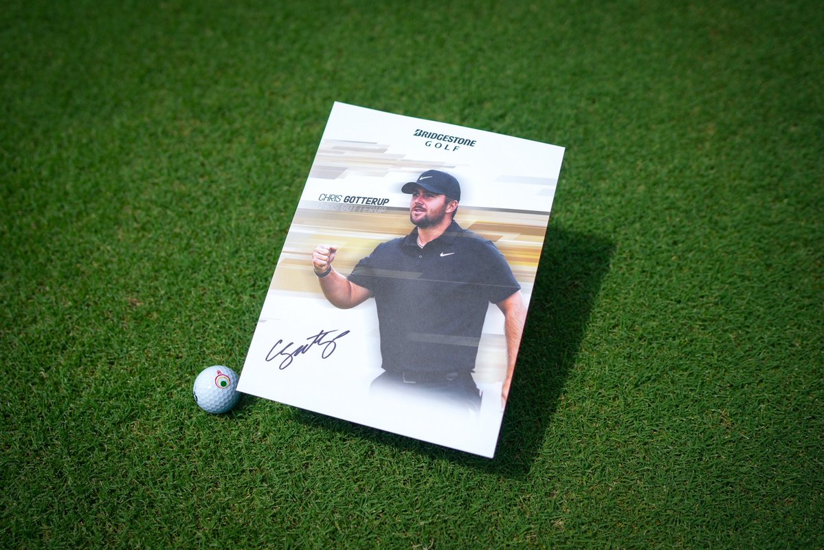 bridgestonegolf's tweet photo. 🏆🏆🏆 THREE WINS. ONE INCREDIBLE SEASON.
To celebrate Chris Gotterup’s amazing season, we’re giving away 3 prize packs!
To enter:
🔥 REPOST
🔥 FOLLOW @BridgestoneGolf
🔥 COMMENT & tag 3 friends
Each winner gets:
🏌️ TOUR B X MindSet golf balls
✍️ An autographed Chris Gotterup photo