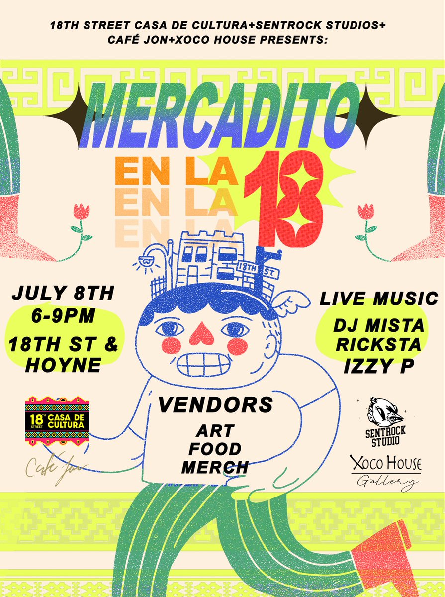 sentrock's tweet photo. Wednesday pull up to the block 

6-9pm 

support local vendors and come ready to dance https://t.co/3FM9ZniWJT