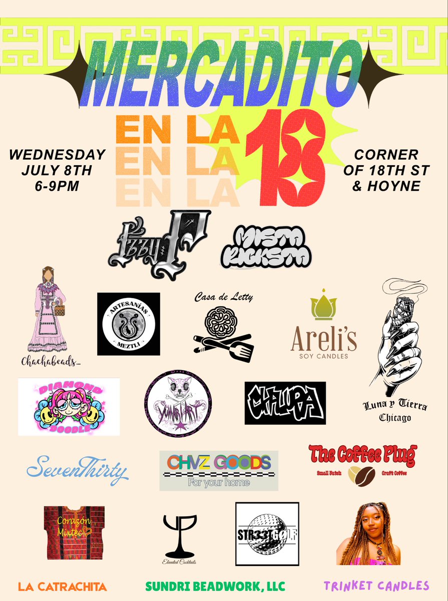 sentrock's tweet photo. Wednesday pull up to the block 

6-9pm 

support local vendors and come ready to dance https://t.co/3FM9ZniWJT