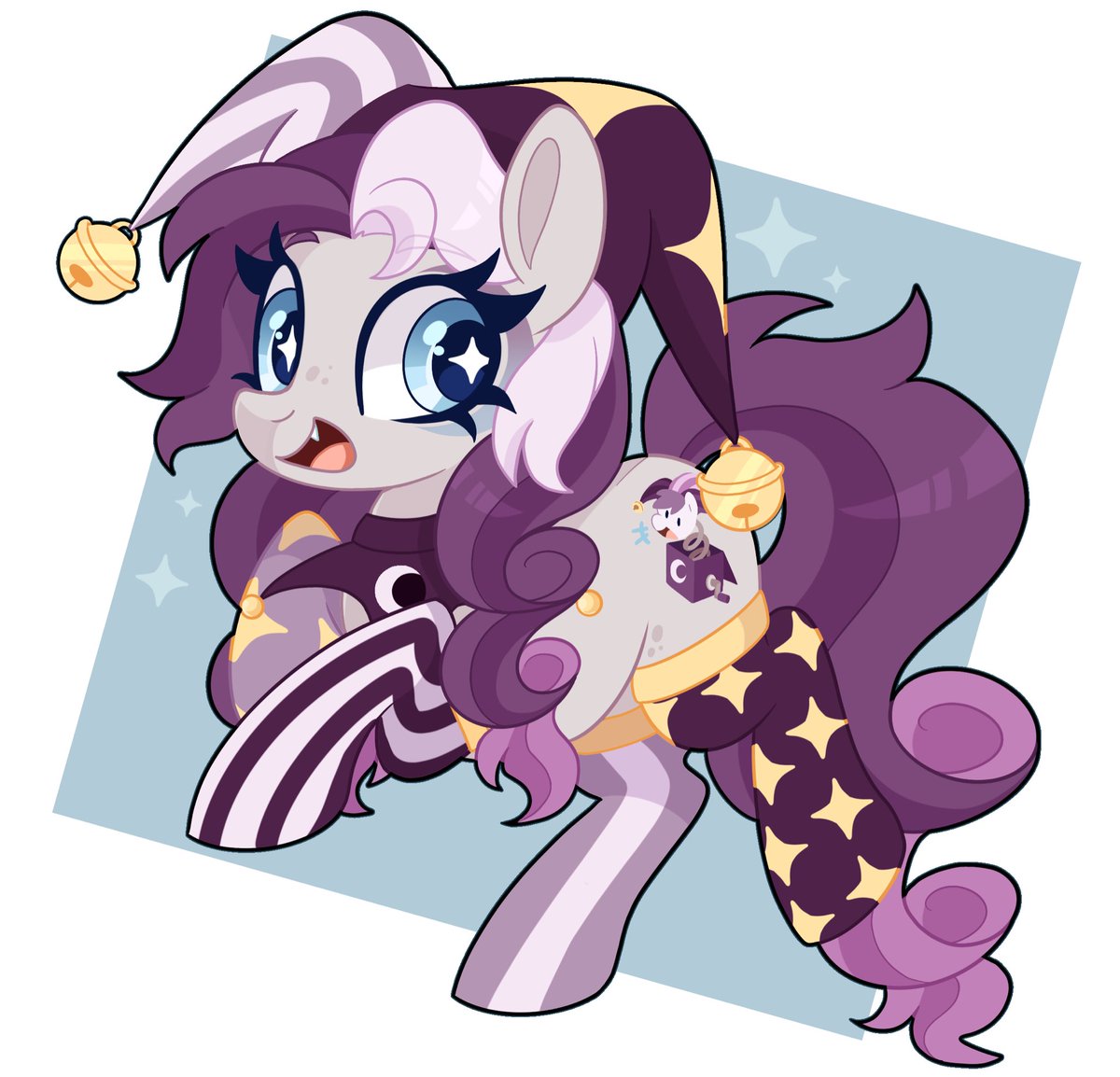 cinnamon_tee's tweet photo. AF Attack on @Cheekipone 💙

#mlp #artfight2026 #mylittlepony https://t.co/XZqRRzRm62