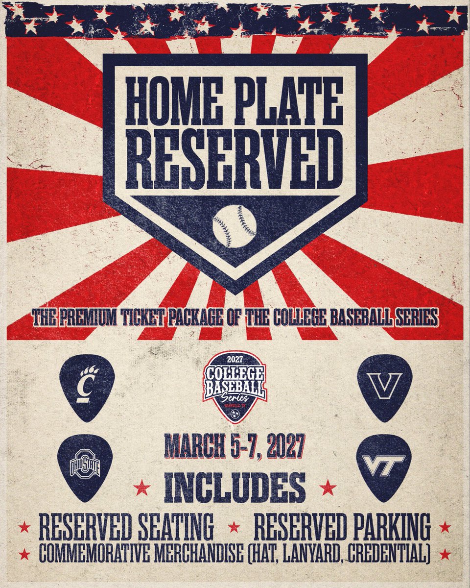College Baseball Series - Nashville tweet media