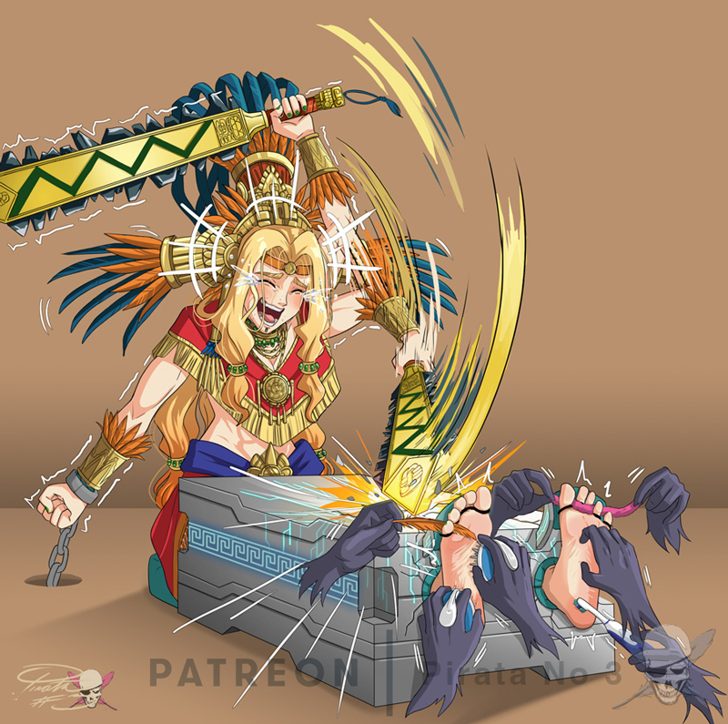 Pirata_03's tweet photo. Another one revealed!
Quetzalcoatl: The Mexican Goddess waifu!
Join the crew and check it out in HD and more of my works too!   Thanks for your support! .D https://t.co/s93t6InOcw