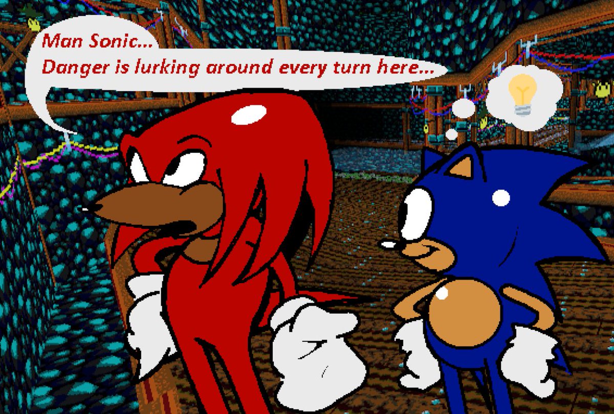 Calebb_Draws's tweet photo. Endless Mine Zone #sonic https://t.co/nv7XmJII6L